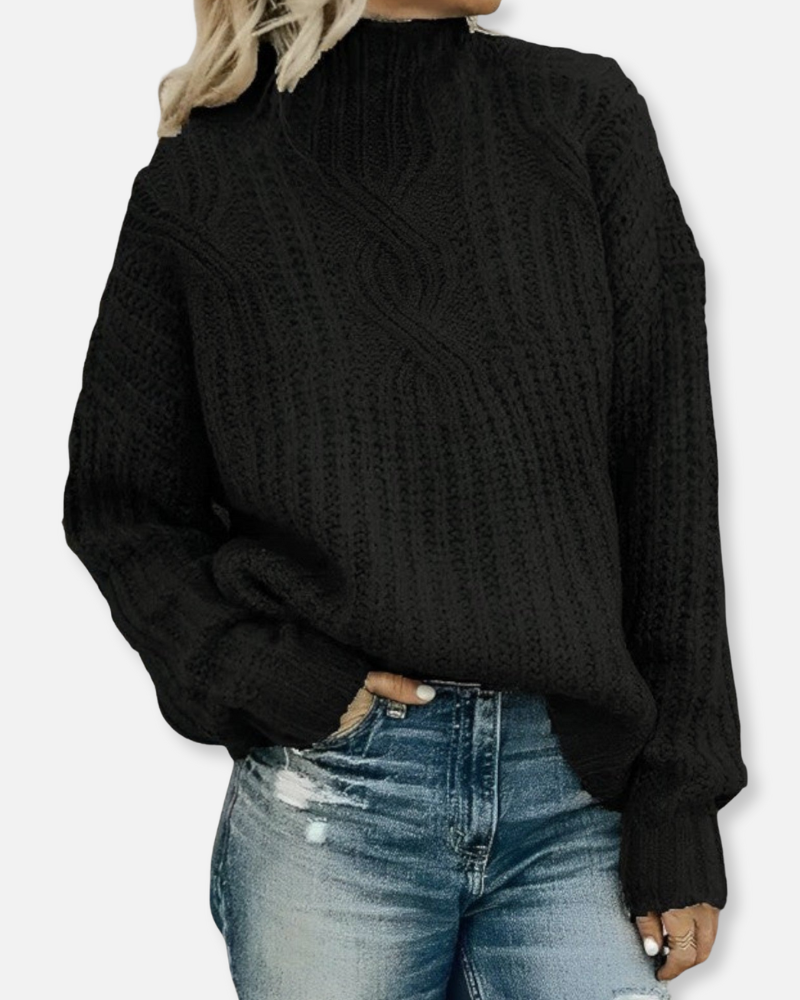 Orchard | Chunky Knit Turtleneck Sweater