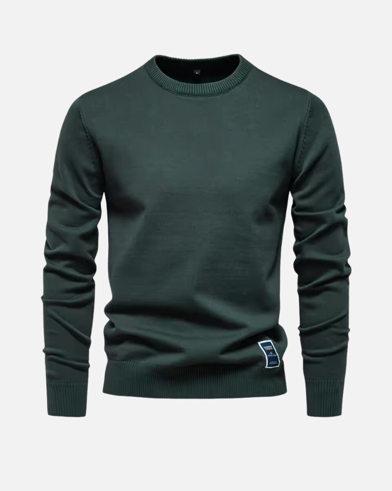 Orchard | Cotton-Blend Crewneck Sweater