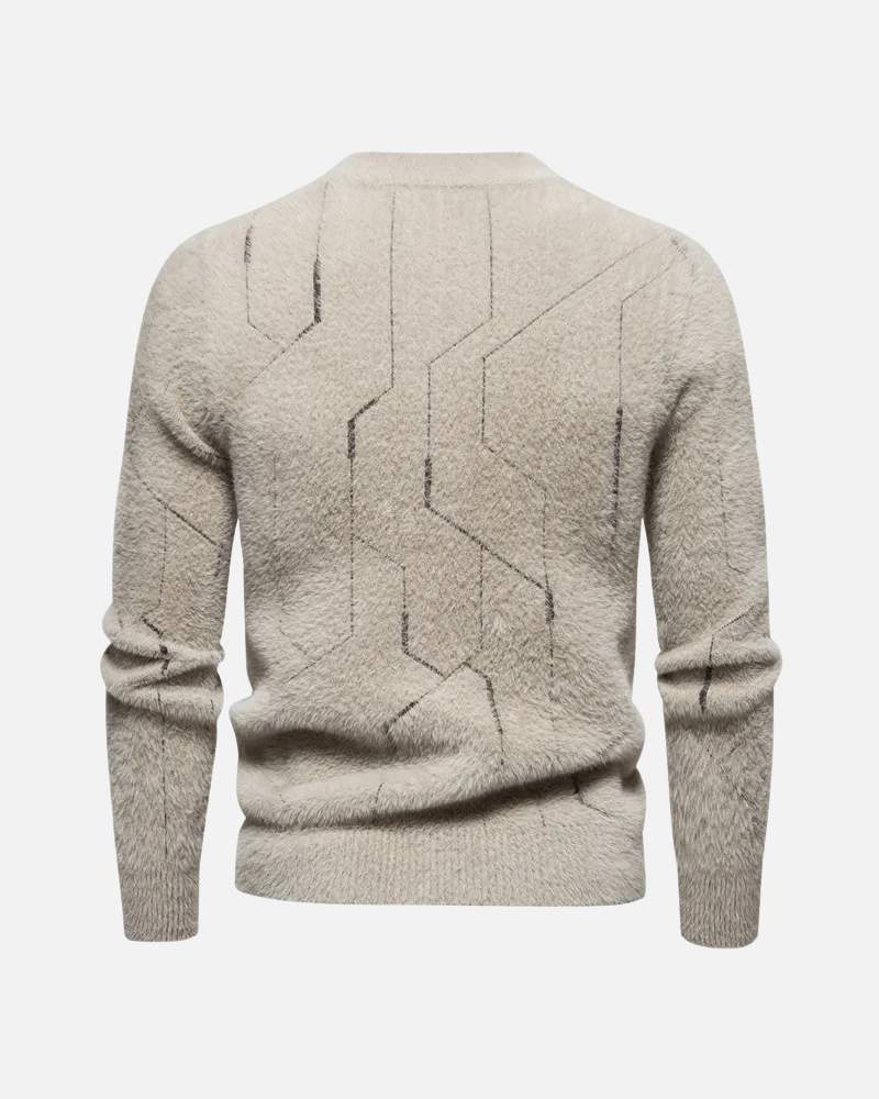 Orchard | Geometric Patterned Knit Sweater