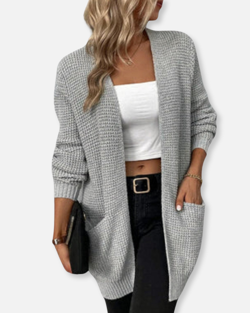 Orchard | Cozy Knit Open-Front Cardigan with Pockets