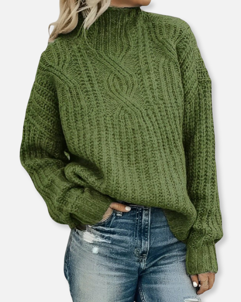 Orchard | Chunky Knit Turtleneck Sweater