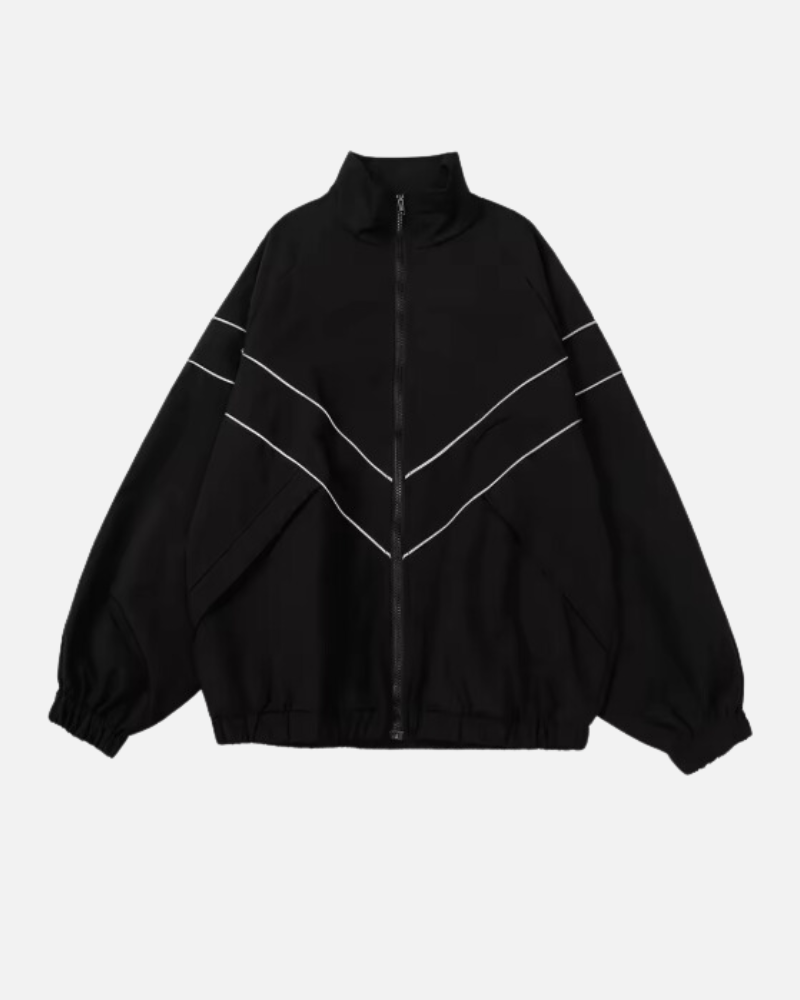 Orchard | Color-Block Retro Track Jacket