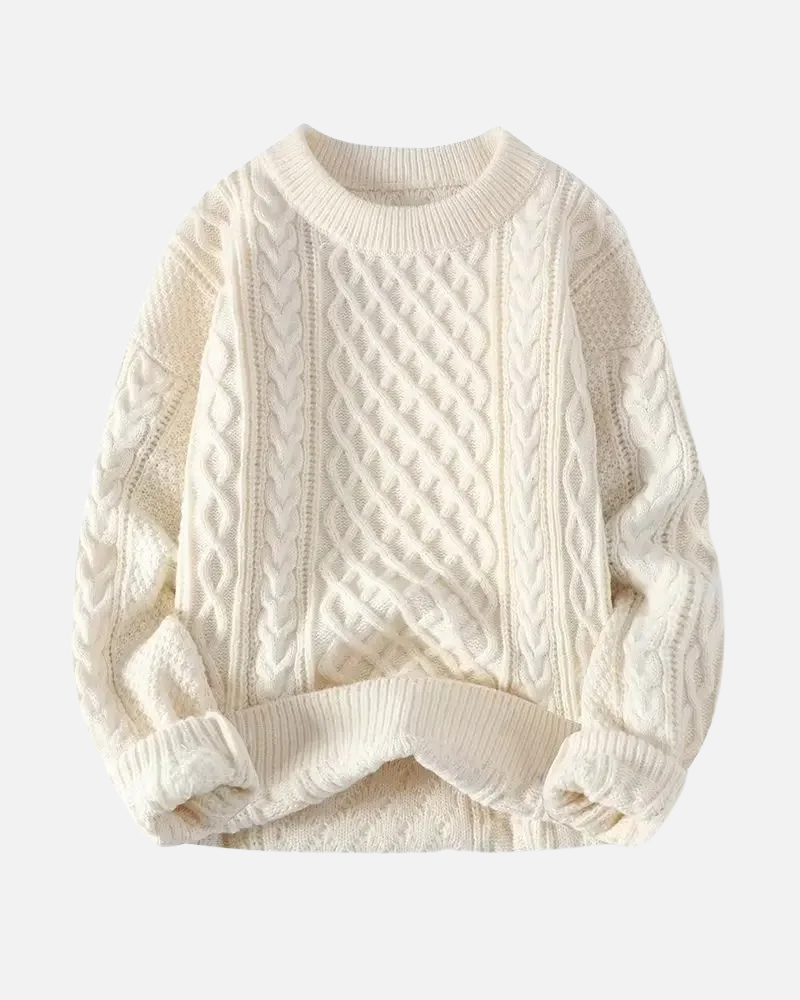 Orchard | Elegant Cable Knit Sweater