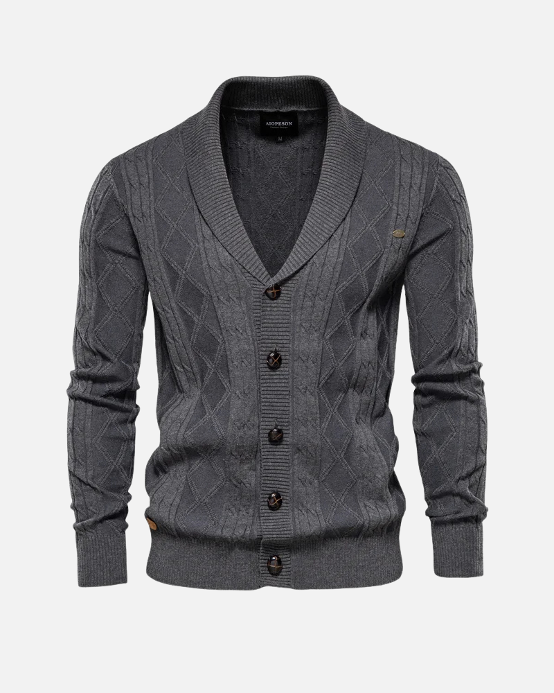 Orchard | Shawl Collar Knit Cardigan