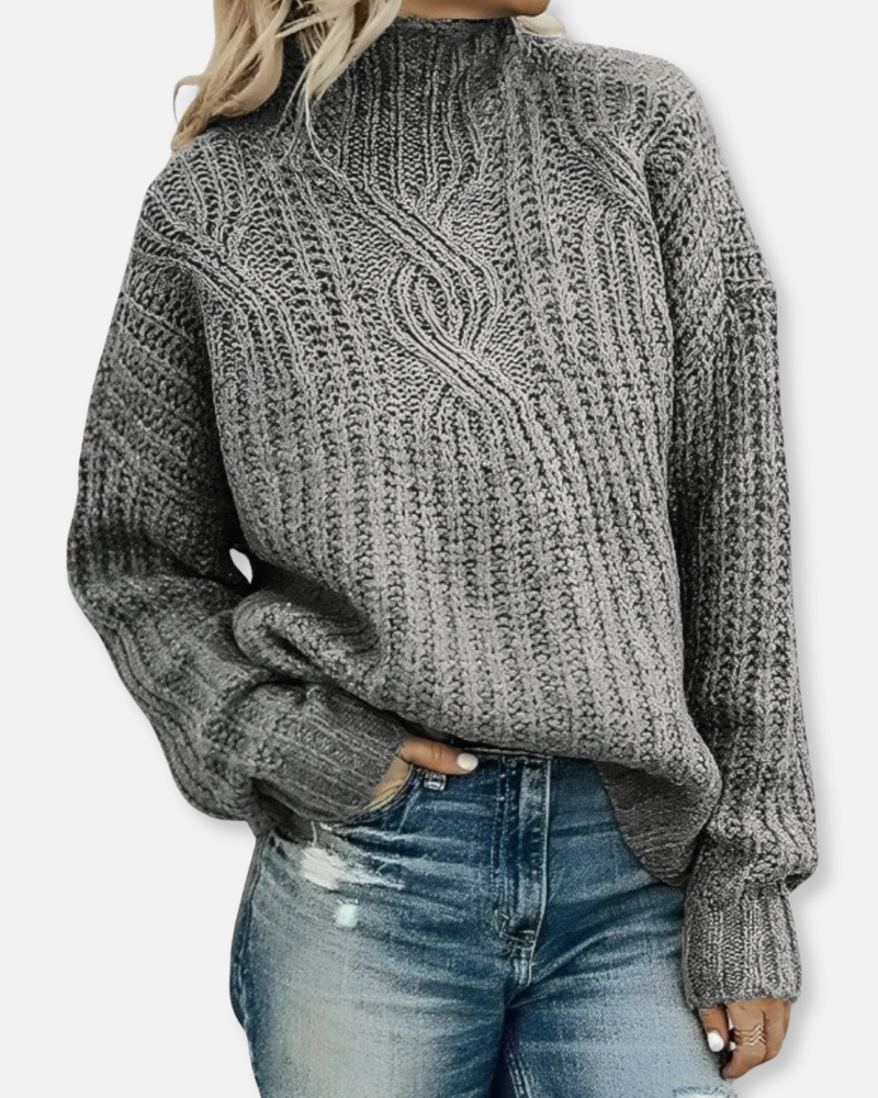 Orchard | Chunky Knit Turtleneck Sweater