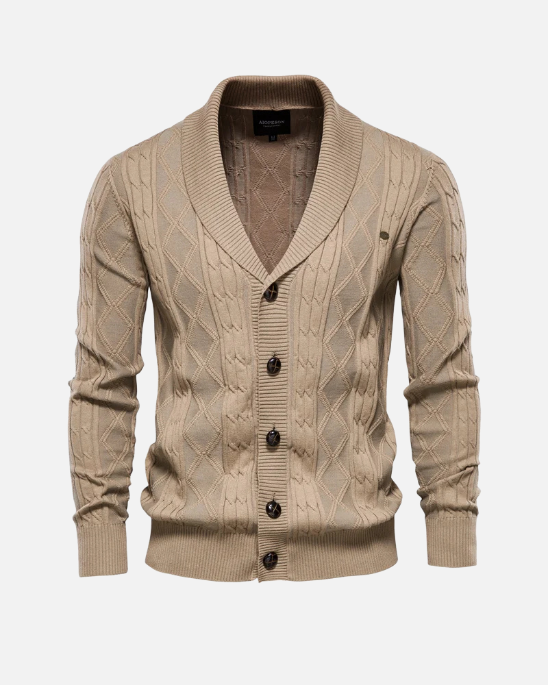 Orchard | Shawl Collar Knit Cardigan