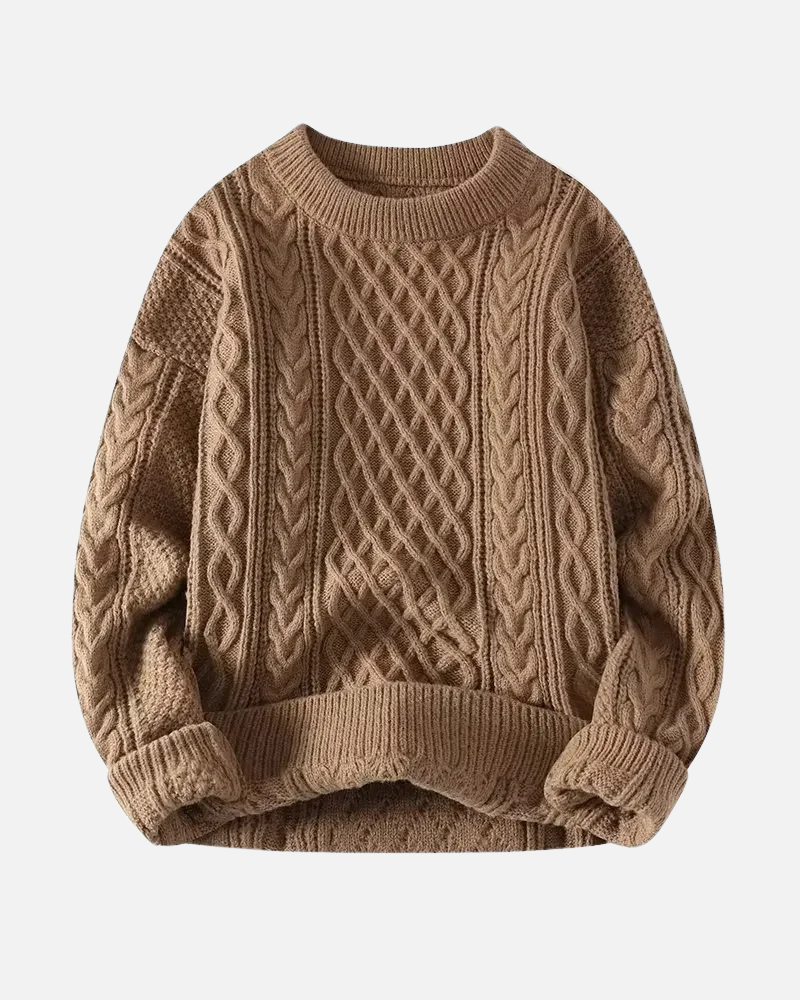 Orchard | Elegant Cable Knit Sweater