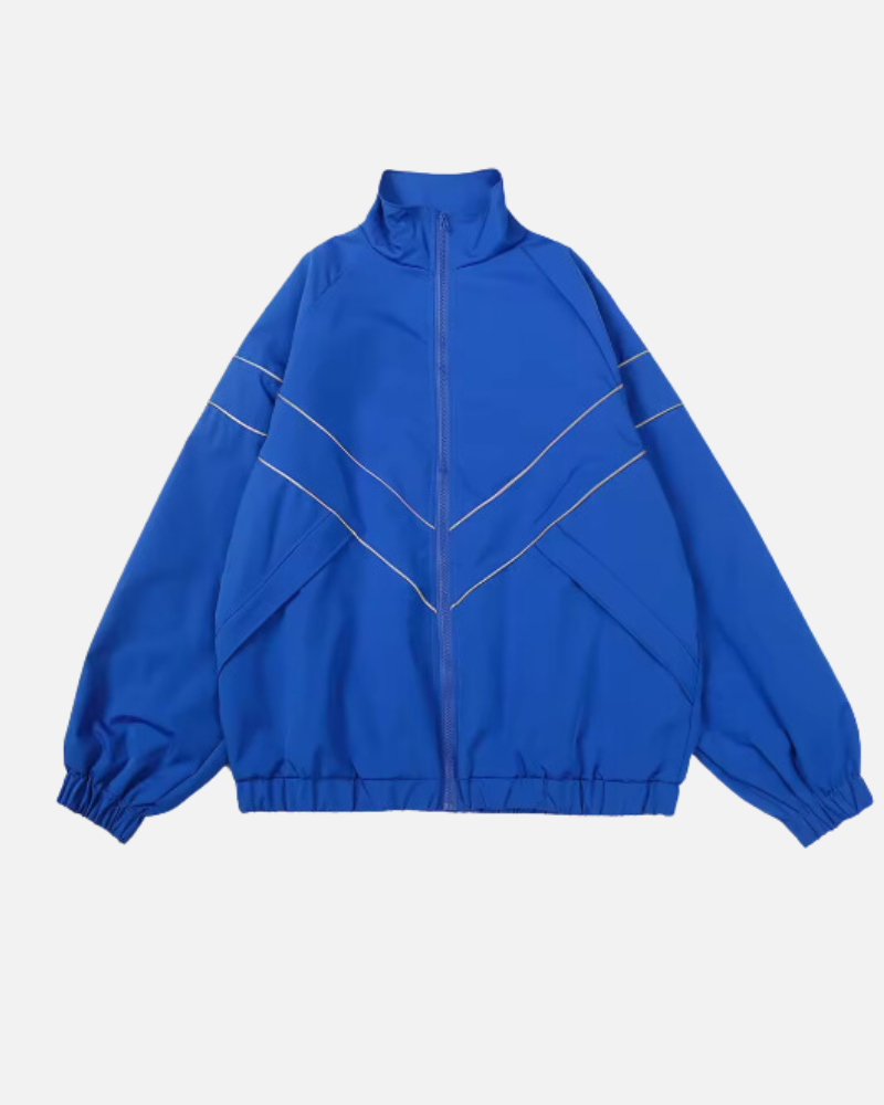 Orchard | Color-Block Retro Track Jacket