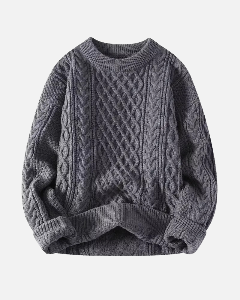 Orchard | Elegant Cable Knit Sweater