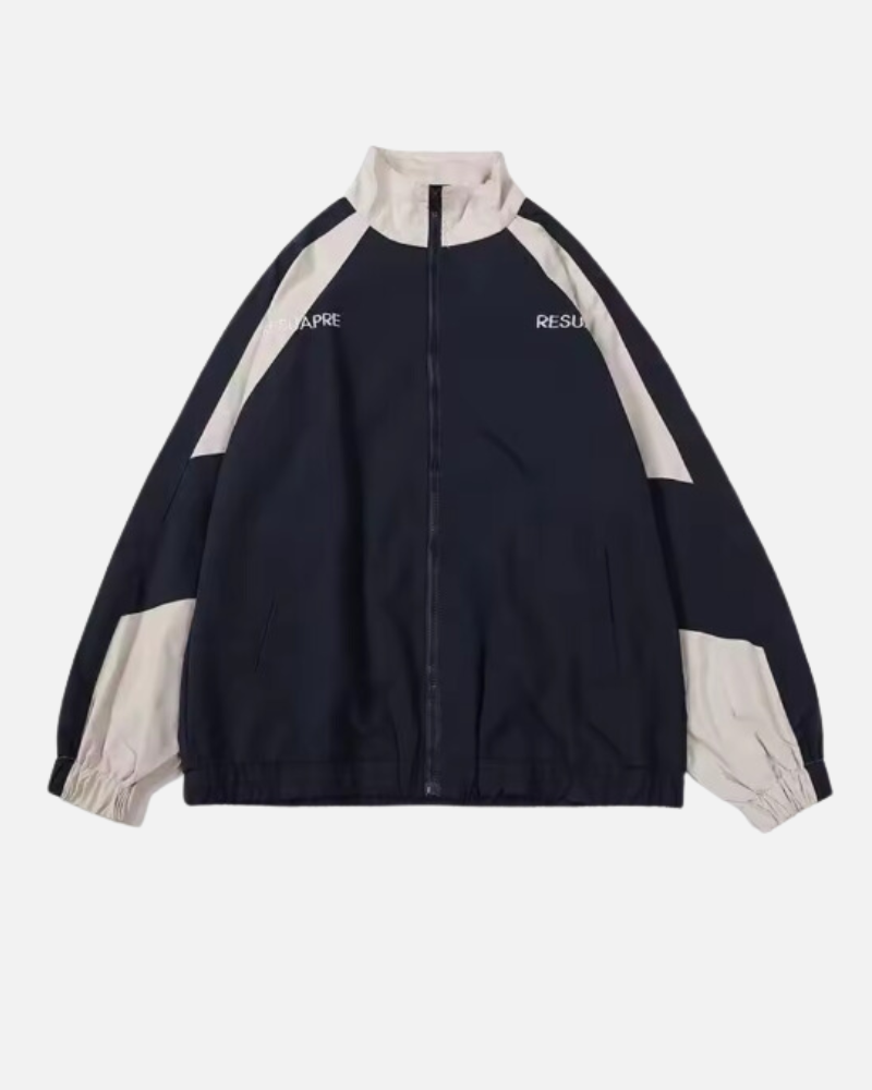 Orchard | Color-Block Retro Track Jacket