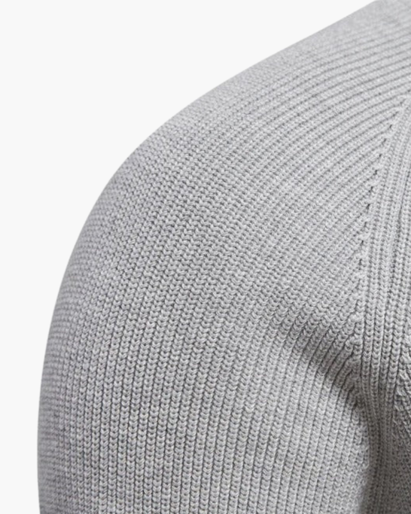 Orchard | Quarter-Zip Ribbed Sweater